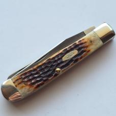 1985 Case XX 6254 SSP Trapper Knife Tested XX Razor Edge MIB Box Papers 5-Dot USA