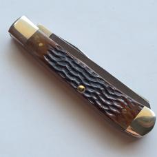 1985 Case XX 6254 SSP Trapper Knife Tested XX Razor Edge MIB Box Papers 5-Dot USA