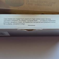1985 Case XX 6254 SSP Trapper Knife Tested XX Razor Edge MIB Box Papers 5-Dot USA