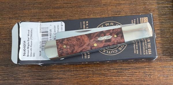 Case 2024 Brown Maple Razor 72005RAZ Case 2024 Brown Maple Razor 72005RAZ