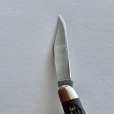 1986 Case XX 62087 SS Medium Pen Knife 4 Dot Jigged Bone MIB Box Papers USA