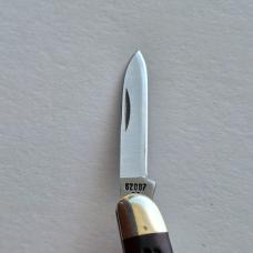 1986 Case XX 62087 SS Medium Pen Knife 4 Dot Jigged Bone MIB Box Papers USA