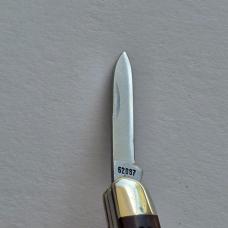 1986 Case XX 62087 SS Medium Pen Knife 4 Dot Jigged Bone MIB Box Papers USA