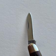 1986 Case XX 62087 SS Medium Pen Knife 4 Dot Jigged Bone MIB Box Papers USA