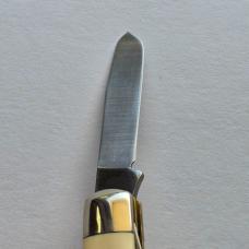Vintage Schrade USA SC505 Scrimshaw Mallard Ducks Stockman Knife MIB Box Papers