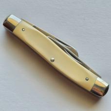 Vintage Schrade USA SC505 Scrimshaw Mallard Ducks Stockman Knife MIB Box Papers