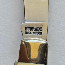 Vintage Schrade USA SC505 Scrimshaw Mallard Ducks Stockman Knife MIB Box Papers