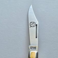 Vintage Schrade USA SC505 Scrimshaw Mallard Ducks Stockman Knife MIB Box Papers
