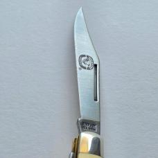 Vintage Schrade USA SC505 Scrimshaw Mallard Ducks Stockman Knife MIB Box Papers