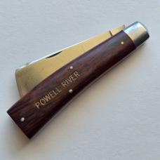 Vintage Schrade Walden NY USA 163 Rope Sailor Knife Hardwood Powell River Near Mint
