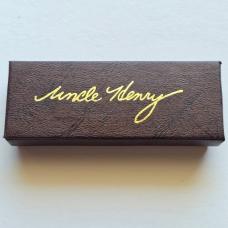 Vintage Schrade USA 706UH Uncle Henry 2-Blade Pen Knife MIB Clamshell Box Papers