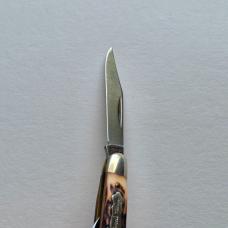 Vintage Schrade USA 706UH Uncle Henry 2-Blade Pen Knife MIB Clamshell Box Papers