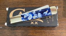Case 2024 Blue Crackle Kirinite 