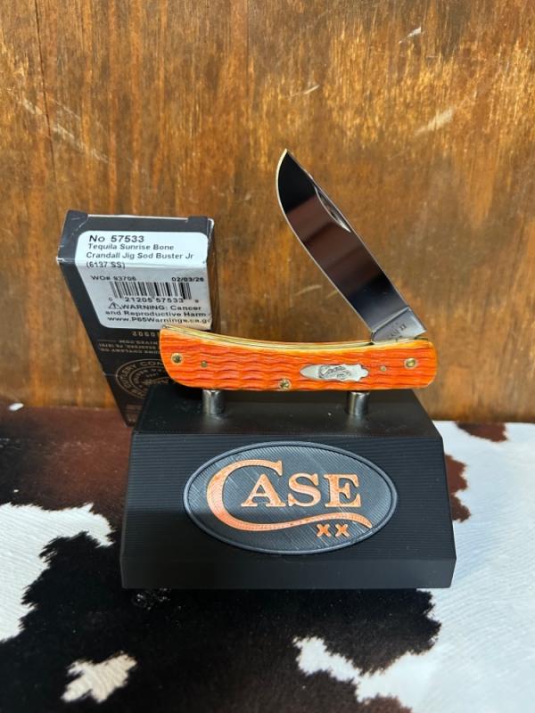 Case tequila sunrise sod buster jr NIB Case tequila sunrise sod buster jr NIB