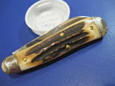 Great Eastern Northfield 562118 Sambar Stag Jig Bone Birdog (200 pieces produced)