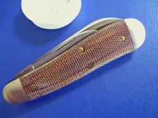 Great Eastern Tidioute 562218 Natural Canvas Micarta Birdog (141 pieces produced)
