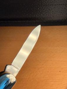 1986 Case XX USA 4 Dot 6249 Copperhead Pocket Knife with Brown and Red Jigged Bone Covers - GORGEOUS