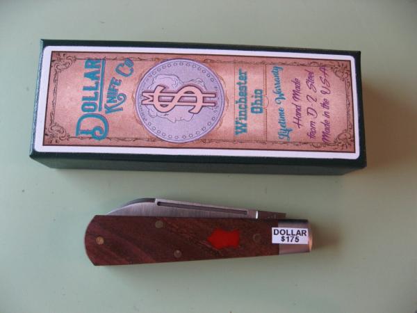 DOLLAR KNIFE COMPANY/COOPER CUTLERY JACK FRANCISCAN WALNUT DOLLAR KNIFE COMPANY/COOPER CUTLERY JACK FRANCISCAN WALNUT