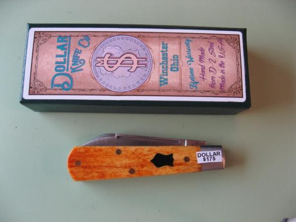 DOLLAR KNIFE COMPANY/COOPER CUTLERY JACK ORANGE SMOOTH BONE DOLLAR KNIFE COMPANY/COOPER CUTLERY JACK ORANGE SMOOTH BONE