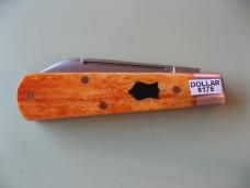  DOLLAR KNIFE COMPANY/COOPER CUTLERY JACK ORANGE SMOOTH BONE