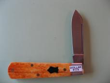  DOLLAR KNIFE COMPANY/COOPER CUTLERY JACK ORANGE SMOOTH BONE