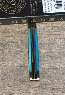 Case XX 2025 Peanut 2-blade Burnt Sea Dragon Corn Cob Jig Gorgeous!