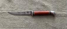 Boker USA 128 4” Hunting Knife Wood Handle
