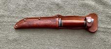 Boker USA 128 4” Hunting Knife Wood Handle