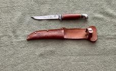 Boker USA 128 4” Hunting Knife Wood Handle