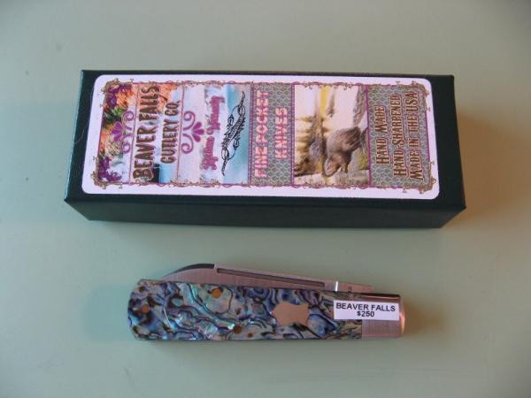 BEAVER FALLS CUTLERY/COOPER CUTLERY JACK ABALONE #1 BEAVER FALLS CUTLERY/COOPER CUTLERY JACK ABALONE #1
