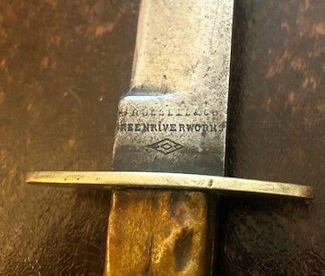 RUSSELL GREEN RIVER BOWIE STAG HANDLES RUSSELL GREEN RIVER BOWIE STAG HANDLES