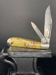 1930s Era Imperial Providince RI Synthetic Handled Dogleg Pocket Knife