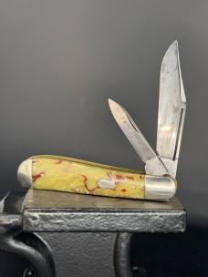 1930s Era Imperial Providince RI Synthetic Handled Dogleg Pocket Knife