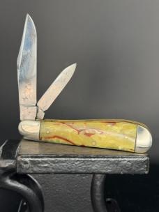 1930s Era Imperial Providince RI Synthetic Handled Dogleg Pocket Knife
