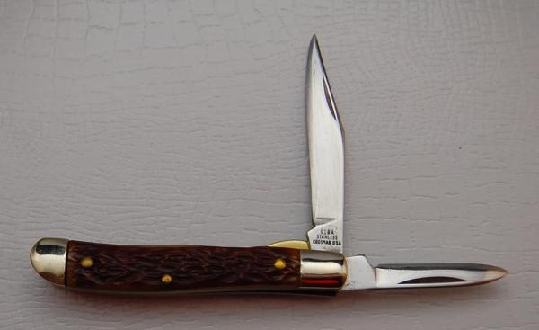 Crosman In Near Mint Condition With Brown Synthetic Covers 2 3/4 Crosman In Near Mint Condition With Brown Synthetic Covers 2 3/4