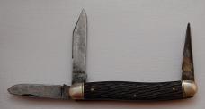 Schrade In Very Good Condition With Brown Synthetic Covers 4