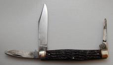 Hibbard Spencer Bartlett In Excellent Condition With Brown Bone Covers 3 7/8" Long (292)
