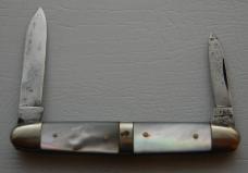Landers, Frary and Clark In Excellent Condition With Mother of Pearl Covers 3 1/8