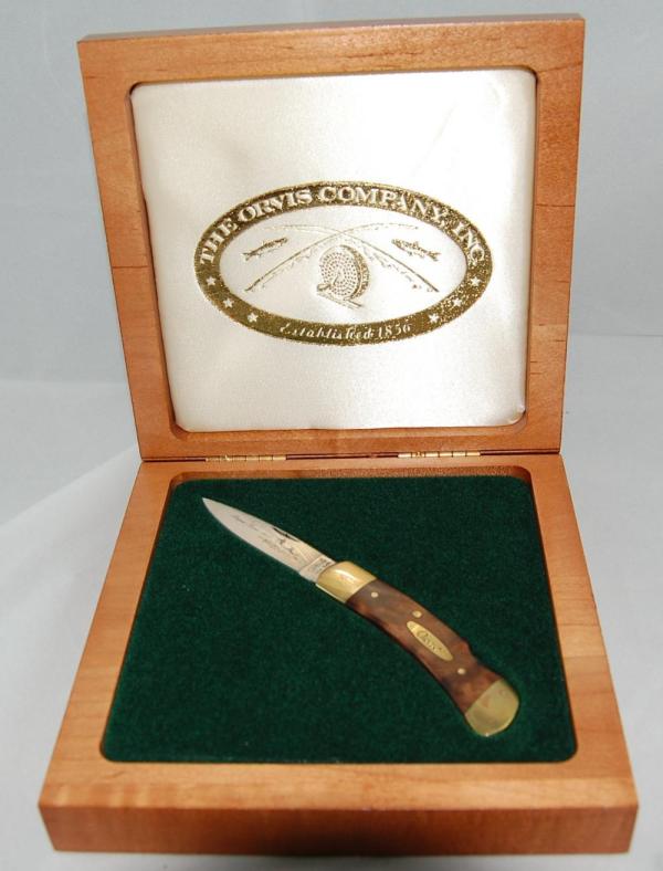 Orvis (Camillus) Rogue River, 2000, Wooden Presentation Box (37)