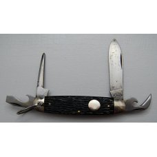 Pal Cutlery Company Unofficial Scout With Black Bone Covers 3 3/4