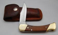 Schrade In Excellent Condition With Resin Impregnated Hardwood Covers 5