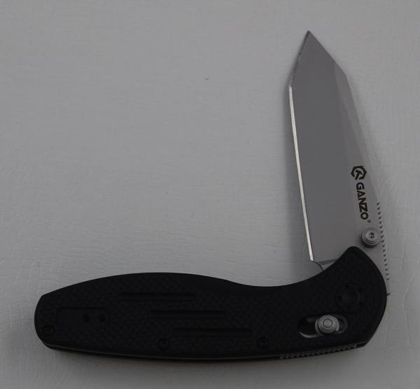 Ganzo Knife Company In Mint Condition With G10 Covers 4 3/4" Long (537) Ganzo Knife Company In Mint Condition With G10 Covers 4 3/4" Long (537)