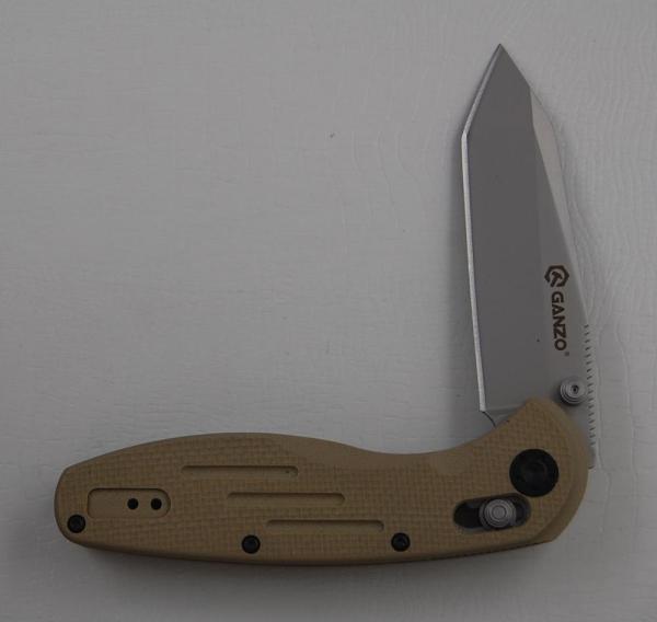 Ganzo Knife Company In Mint Condition With G10 Covers 4 7/16" Long (538)