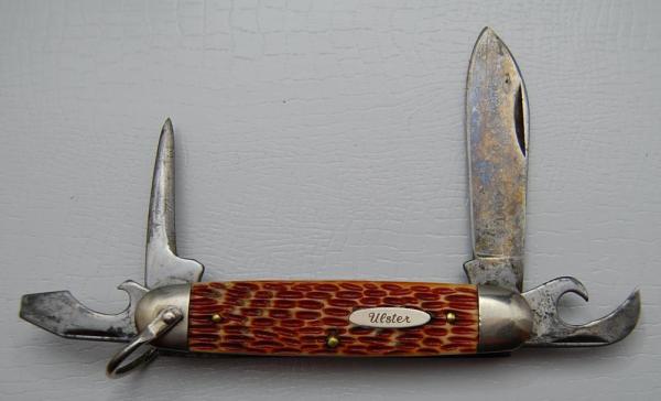 Ulster Unofficial Scout With Red Jigged Synthetic Covers 3 3/4