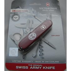 Victorinox In Mint Condition With Red Plastic Covers 3 1/2