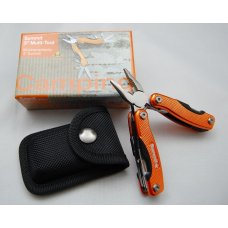 Official BSA Boy Scout Pocket Knife In Mint Condition With Orange Knurled Steel Covers 3" Long (590)