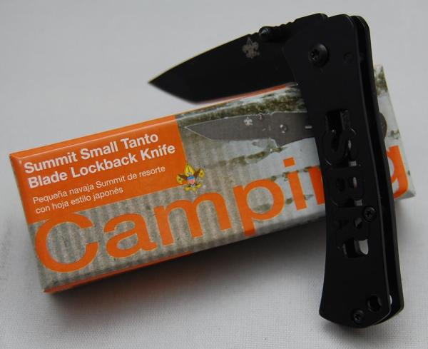 Official BSA Boy Scout Pocket Knife In Mint Condition With Stainless Steel Covers 3" Long (593)