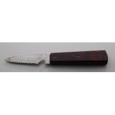 Unmarked Fixed-Blade Knife In Excellent Condition With Synthetic Covers 7 1/2" Long (603)