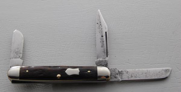 Shapleigh In Very Good Condition With Brown Jigged Bone Covers 3 1/4