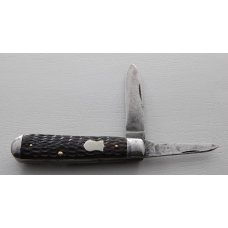 Merrimac Cutlery Company In Very Good Condition With Brown Jigged Bone Covers 3 9/16